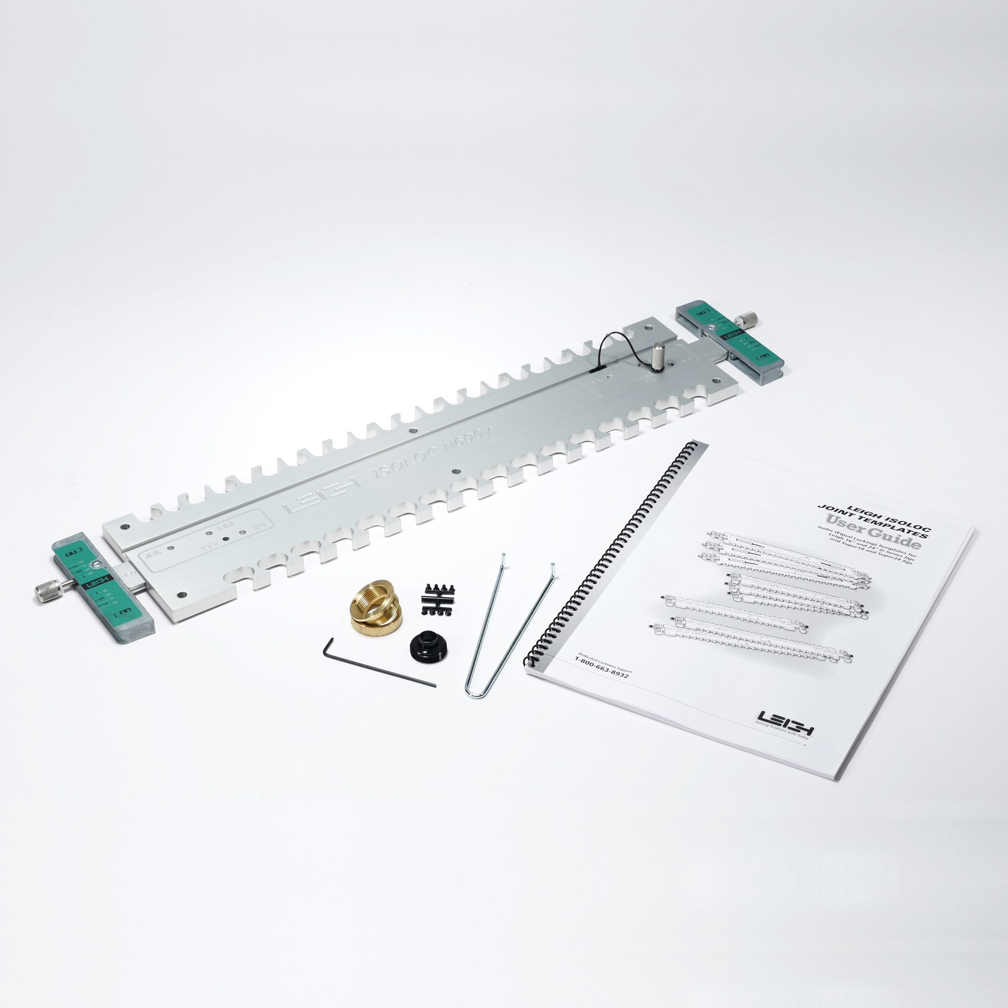 I1600A - Isoloc Template for D1600 Jigs (Key & Mirror Key) - Leigh