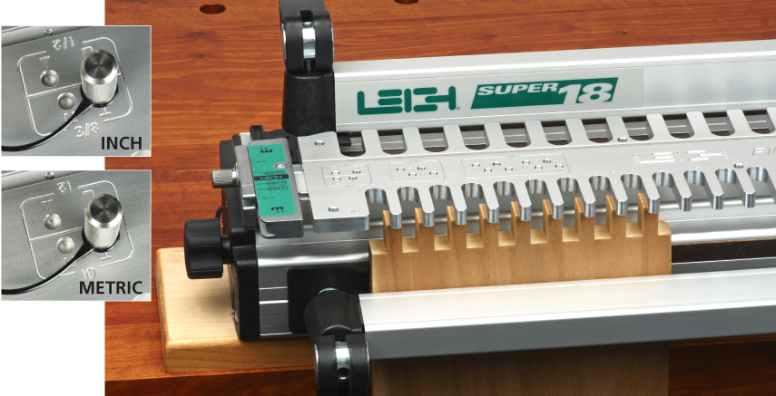 F24 - Box/Finger Joint Template for 24 Super Jigs - Leigh