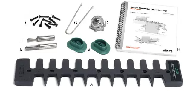 Leigh D4R Pro Dovetail Jig in the box 