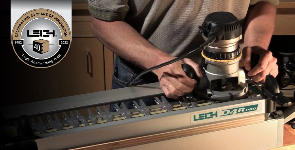 Leigh D4R Pro Adjustable Dovetail Jig for Dovetails, Box Joints and