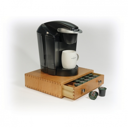 K-cup box - coffeemaker on top -3_16 BJ - 771 bkgd fades 28x28 72