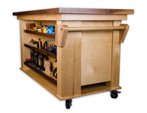 Workbench with Box Joints Back, Al Callanta USA