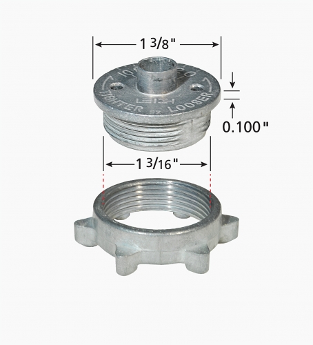 e7 e-Bush Dimensions Diagram