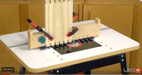 Leigh TD330 Router Table Video Image